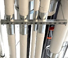 Trapeze Pipe Hanger Supports - Strut Systems Installation