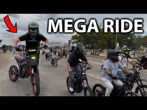 Surronster Rode My Bike at the Biggest Surron Rideout