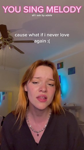 all i ask by adele 🥀 this song never fails to make me cry :’) happy singing!! #yousingmelody #fyp #harmony #adele #singwithme