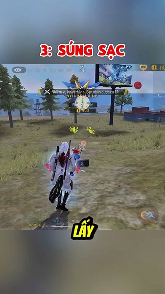 TOP 3 CÂY SÚNG DỄ DÙNG MÀ NGƯỜI MỚI NÊN CẦM ĐỂ LEO RANK #freefire