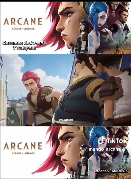 Resumen de Arcane 1 Temporada - Edits de League of Legends