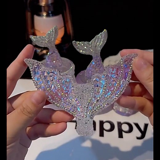 Handmade Diamond Mermaid Tail Ornament Resin Mold💎 Mold Link👉https://tinyurl.com/ychn6w4b #resindesigns #handmadecrafts #resinmolds #resinart_ideas #resinart #intoresin #handmadecrafts #resinartists #resindesigns #resinartwork #resin #resinart_ideas | IntoResin Molds