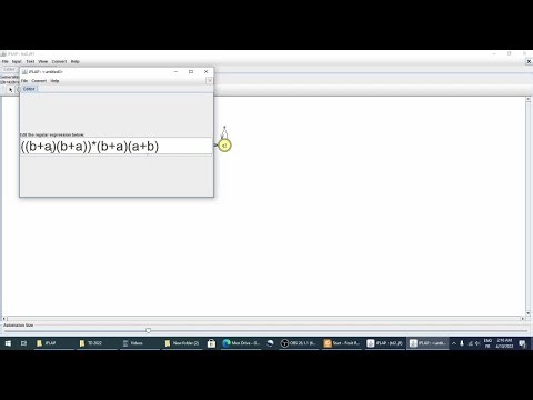 4-JFLAP : FA to RE and FA to Grammar شرح