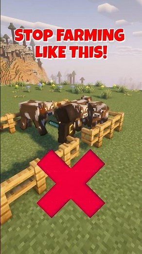 Minecraft Easy Survival Food Farm! #minecraft