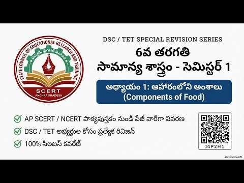 AP SCERT Textbook Explanation Telugu | Classes 6–10 | DSC & TET Preparation