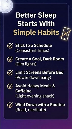 Better Sleep Starts With Simple Habits: What Science Says About Sleep Hygiene