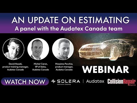 AN UPDATE ON ESTIMATING AUDATEX WEBINAR