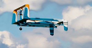 Amazon drone designed to self-destruct in emergencies. Here's why.