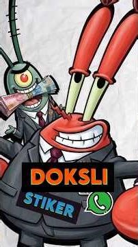 Doksli Stiker WhatsApp Spongebob Part 7