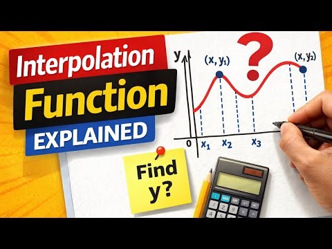 Interpolation Function Explained(FEA) | Why We Need It + Formula + Example | Engineering