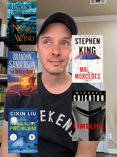 I love reading in many genres, especially fantasy, sci-fi, and horror. Let me know if any of these are your favorites, too! #booktokfyp #fantasybooks #writingcommunity #authorsoftiktok #booklovers