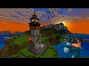 Minecraft Wie baut man einen mittelalterlichen Turm | Minecraft Turm Survival