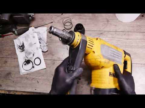 Dewalt SDS max hammer not holding chisel or drill bit head repair