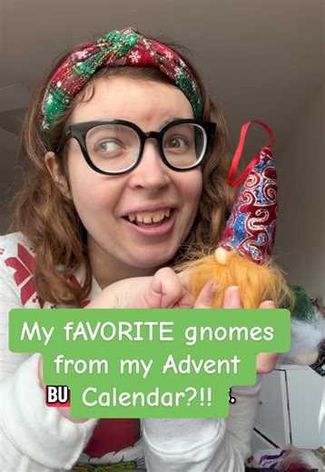 Friends!! It is time for me to share with you my TOP 5 favorite gnomes that I got in in my advent calendar!! 😊 #gnome #gnomes #collection #adventcalendar #purplegirl