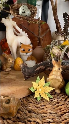 My Ostara Altar Set Up 🪺