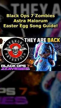 Astra Malorum Easter Egg Song Guide! Magic ft Avenged Sevenfold (Black Ops 7 Zombies A7X EE Song)