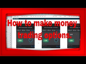 How to make money trading options. You need an edge.
