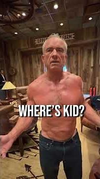 RFK Jr. works out in sauna with jeans on #shorts