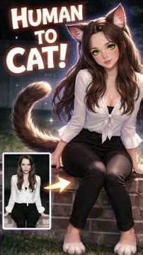 What if a human could turn into a cat… overnight?