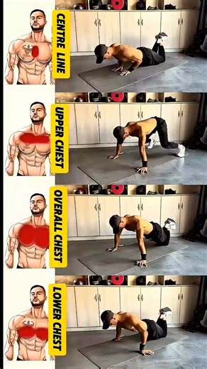 7.6K reactions · 379 shares | No gym? No excuses — this chest workout hits hard!  Train anywhere, anytime. All you need is consistency, not fancy equipment. Push, flex, repeat — the results speak louder than words. Save this for your next chest day at home  #HomeWorkout #ChestWorkout #NoGym #FitnessMotivation #BodyweightTraining #Pushups #ChestPump | EduGym | Facebook