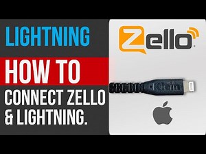 Setting up APPLE iOS devices on ZELLO for PTT!