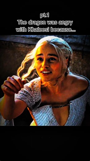 the dragon 🐉 was angry with Khaleesi #gameofthrones #shortvideo #viralvideo
