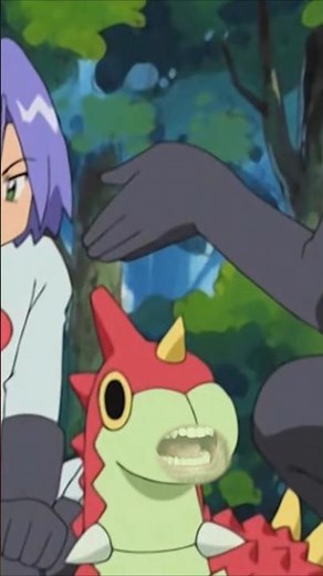 Wurmple Hisses at Jessie! #pokemon