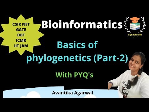 BASICS OF PHYLOGENETICS || PART -2 || BIOINFORMATICS || GATE || DBT || CSIR NET