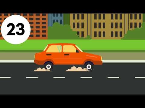Car Driving Countdown Timer – 40 Seconds | Classroom Transition Timer