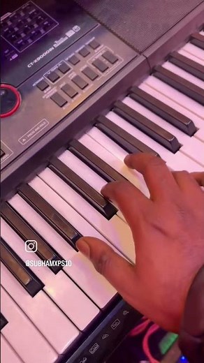 Chords practice Casio 9000