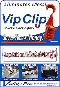 VIP Clip Roller Holder 2-Pack. Fits Purdy® Roller Frame and Purdy® Dual Roll-Off 5 Gallon Roller Bucket.