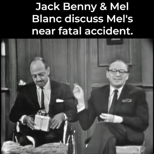 Jack Benny & Mel Blanc on Mel's near fatal accident