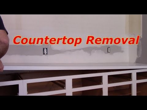 How To Remove A Countertop