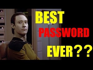 Data's Awesome Password!