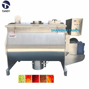 [Hot Item] Customized Capacity Continuous Agitation Single Axis Multi Paddle Mixer