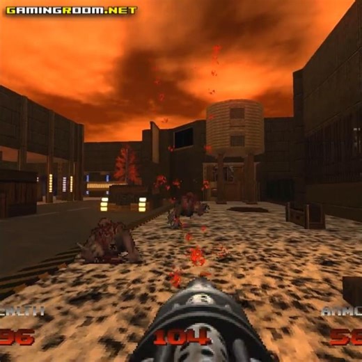 Urban combat à la Doom 64 in Doom (Part 5) #short #doommods #shorts #doom #doom64