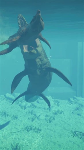 Mosasaurus VS Liopleurodon #dinosaur #jurassicworld #jurassicpark #roblox #fishit #jwe2 #jwe3