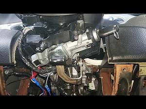 2013 mustang key cylinder removal