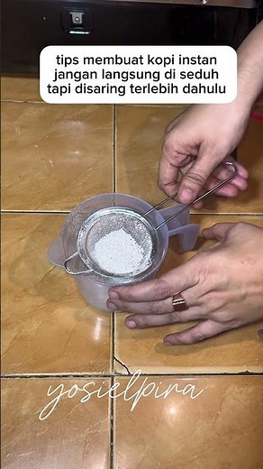 tips membuat kopi instan lakukan cara ini jangan langsung diseduh #viralvideo #shorts #trending #fyp
