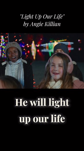 When I was little, my parents would take me and my brothers here to see the lights. 🎄 The way the lights sparkled off the water felt so magical. ✨ Now that I’m grown and have children of my own, my husband and I take our children to the same pond. And it feels just as magical. 💖 Comment “LIGHT” to see the whole video. ✨ | Angie Killian Music