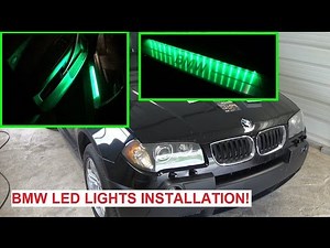 BMW E83 X3 LED Lights Install Super easy, affordable, Looks Great!