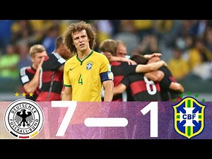 Germany vs Brazil 7--1 Highlights 2014 World Cup semi final