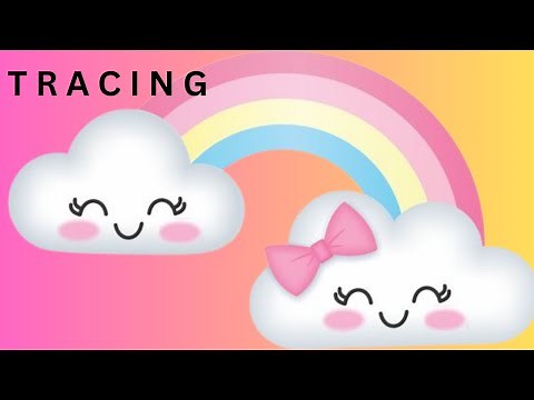 Tracing Lines For Kids / Prewriting Skills / Practice Straight and Curved Lines/Basic Lines