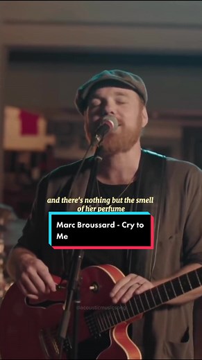 Marc Broussard - Cry to Me (Acoustic Cover) | Lyrics Video