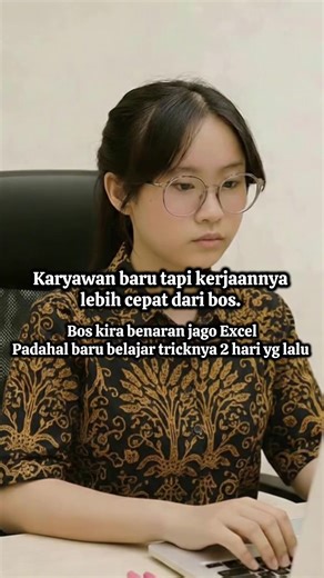 Mouse itu bikin kamu lambat. Shortcut bikin kamu terlihat mahal. Banyak orang kerja keras. Sedikit orang kerja cerdas. Dan perbedaannya sering cuma di Excel. Kamu bisa tetap jadi karyawan biasa. Atau jadi karyawan yang setiap kali kerja, orang lihat dan mikir: “Ini orang beda.” Kalau kamu mau kerja cepat tanpa kelihatan panik… Komen: NAIK LEVEL Semua bahan belajarnya langsung masuk DM kamu. #excel #exceltips #excelpemula #exceltutorial #excelshortcuts