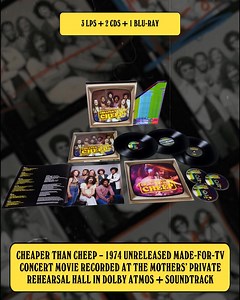 Frank Zappas unveröffentlichter Konzertfilm "Cheaper Than Cheep" ist jetzt exklusiv erhältlich. | Frank Zappa