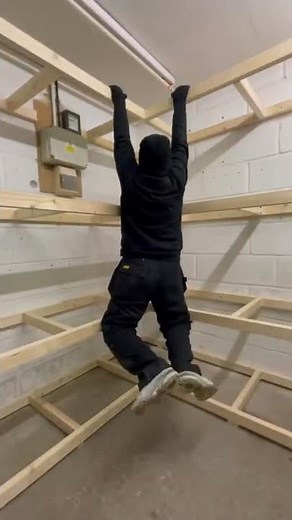 EASY DIY Garage shelving | DIY For Beginners #shorts