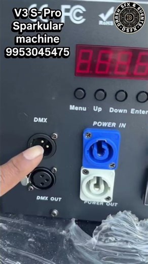 Sparkular Machine Demo 🔥 Cold Pyro for Wedding | Indoor Fireworks Safe Effect | Event Special Effect