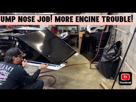 UMP A mod nose job complete! Kelson has sport mod engine drama..