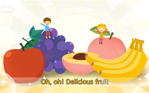 英语儿歌 水果歌 Fruits Song